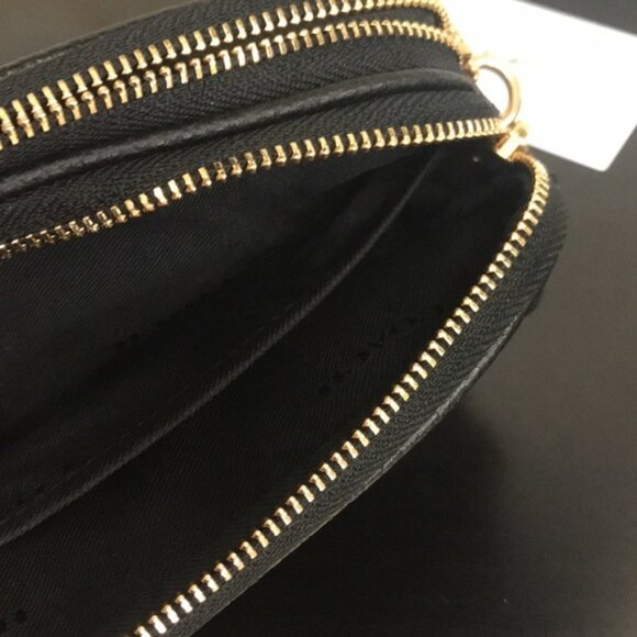 Coach Leather Double Zip Wallet - Picture 4 of 7